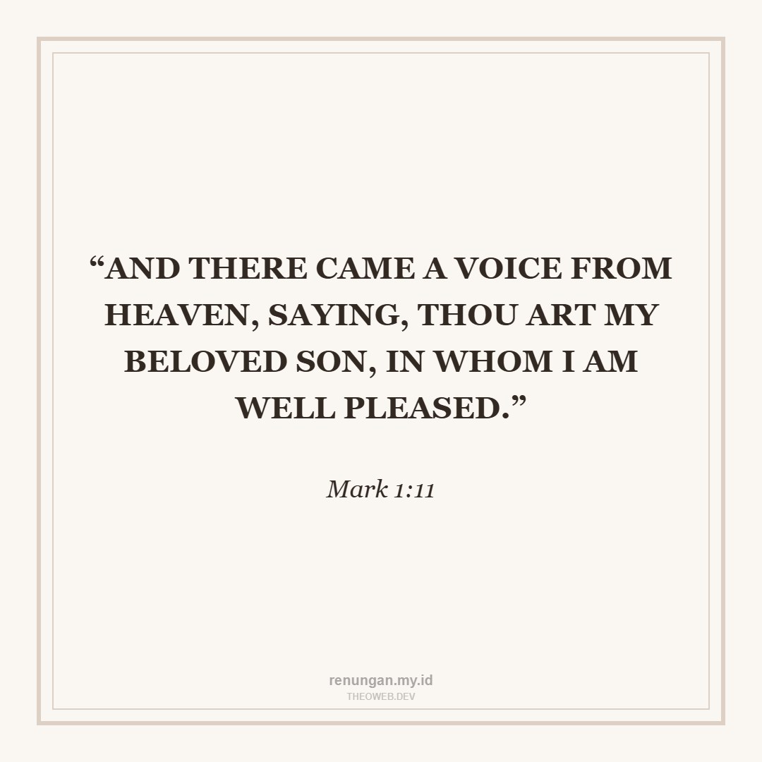 IN WHOM I AM PLEASED