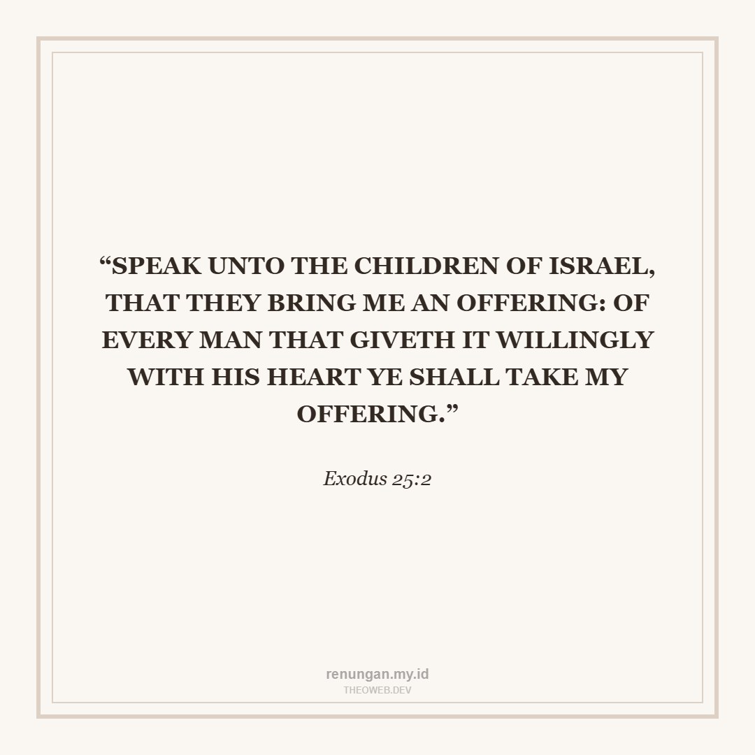 GIVING FROM A WILLING HEART