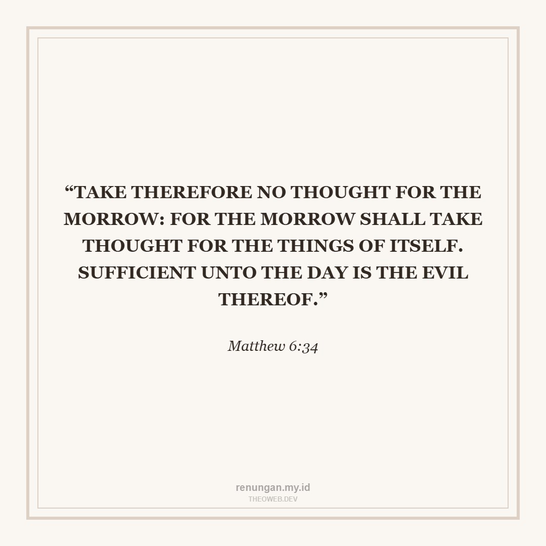 BE HERE, TRUST GOD