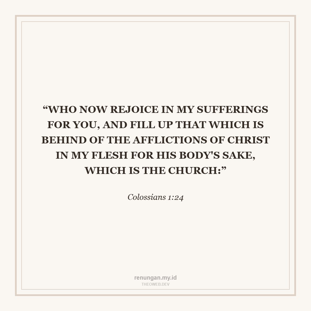 JOY IN THE MIDST OF SUFFERING