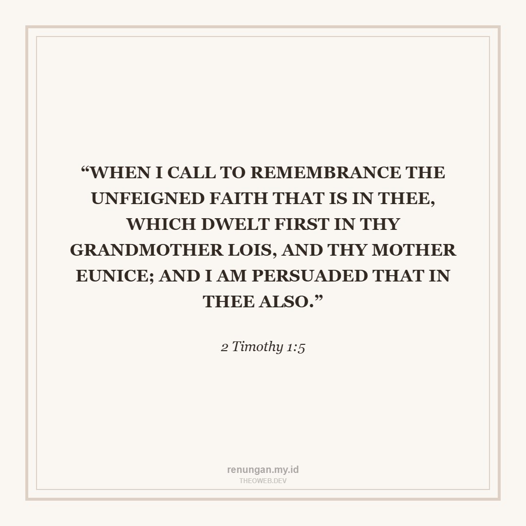 FAITH LEGACY ACROSS GENERATIONS