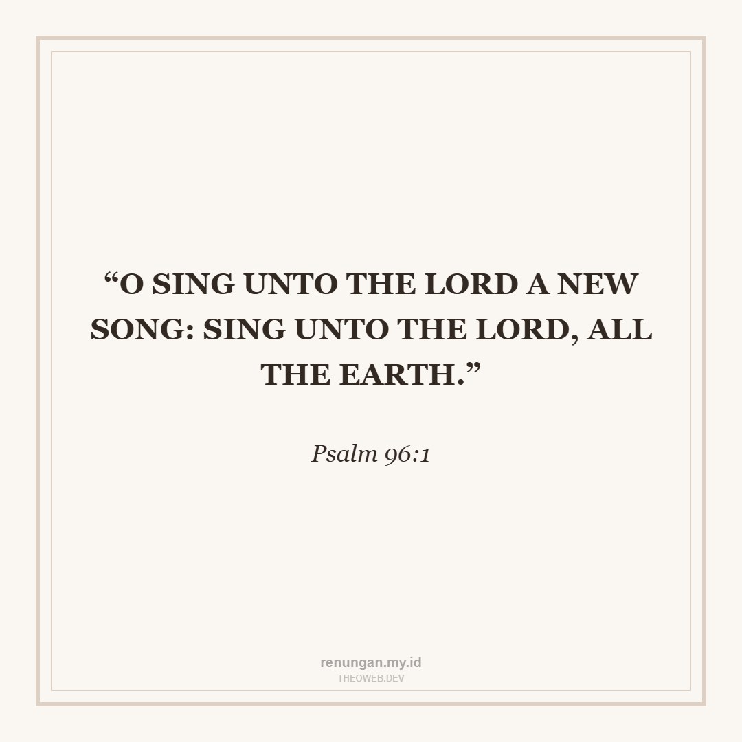 A NEW SONG TO KING