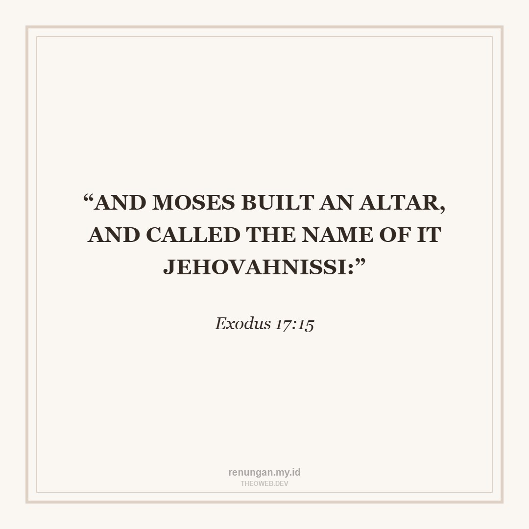 THE LORD IS OUR BANNER