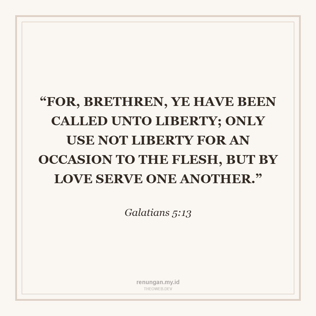 FREEDOM TO SERVE OTHERS
