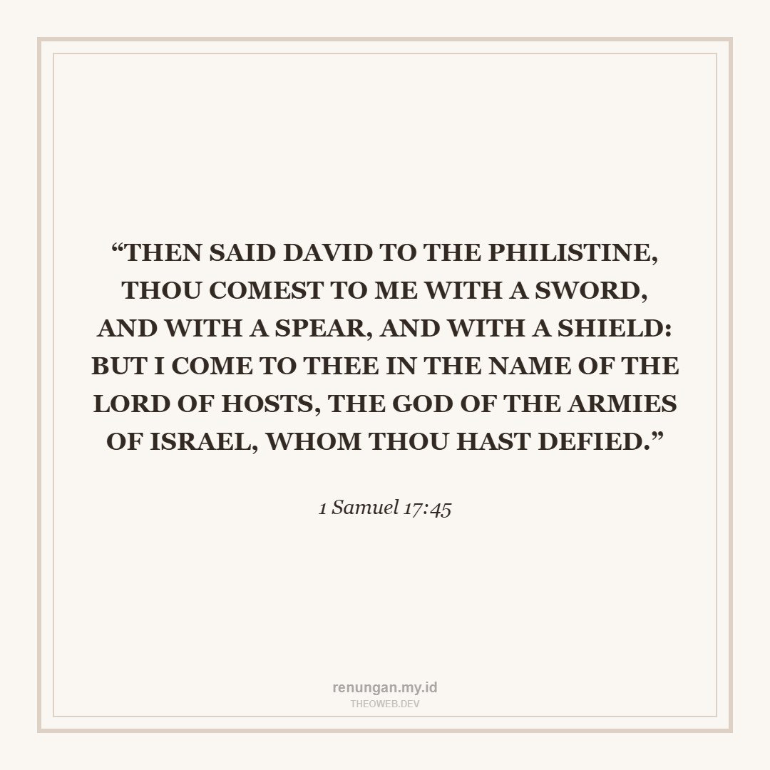 AWAKENING THE DAVID WITHIN YOU