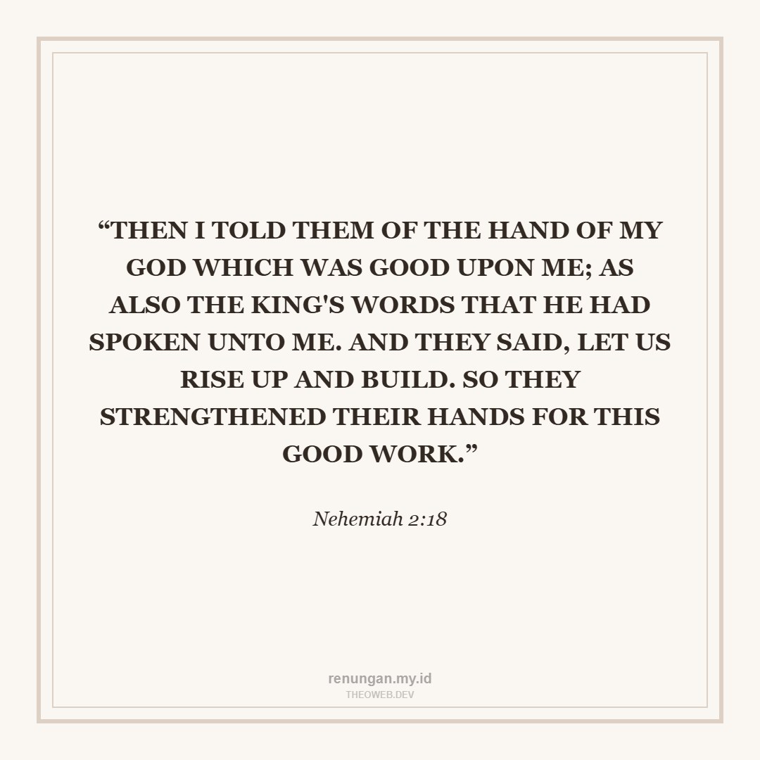 BUILDING THROUGH PRAYER AND ACTION
