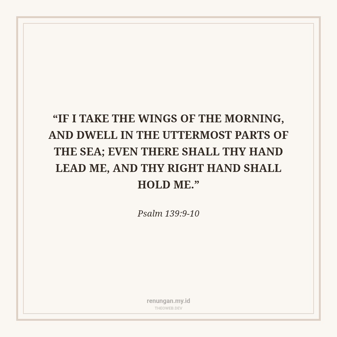 GOD ALMIGHTY HOLDS YOU