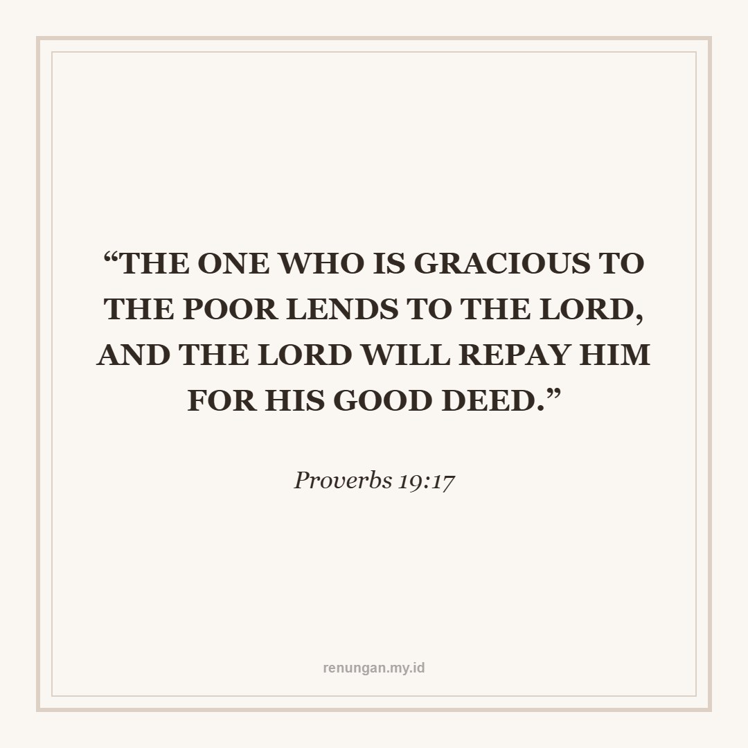 GIVING WITH MERCY