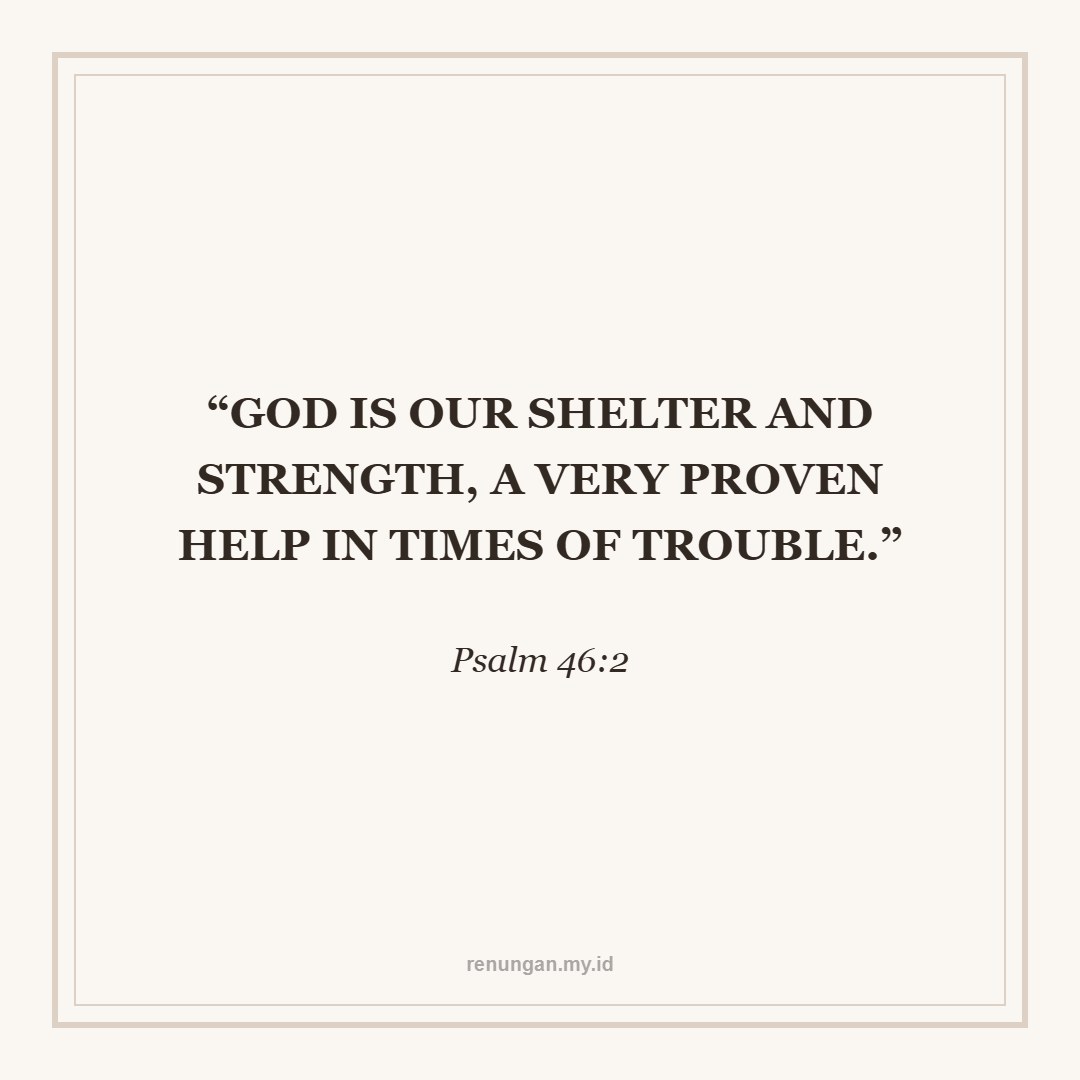 GOD IS OUR REFUGE