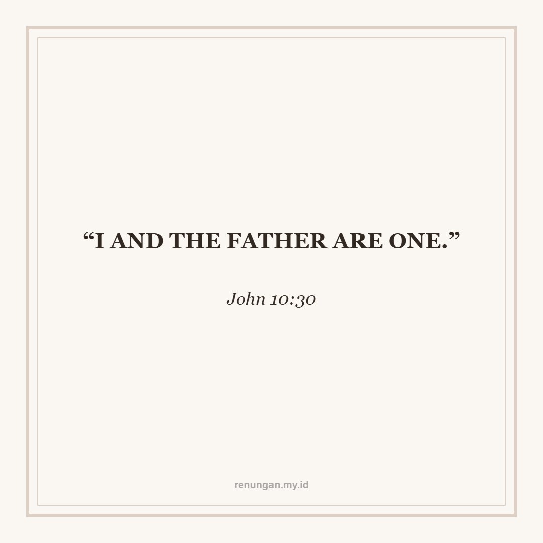 ONE IN THE FATHER'S LOVE