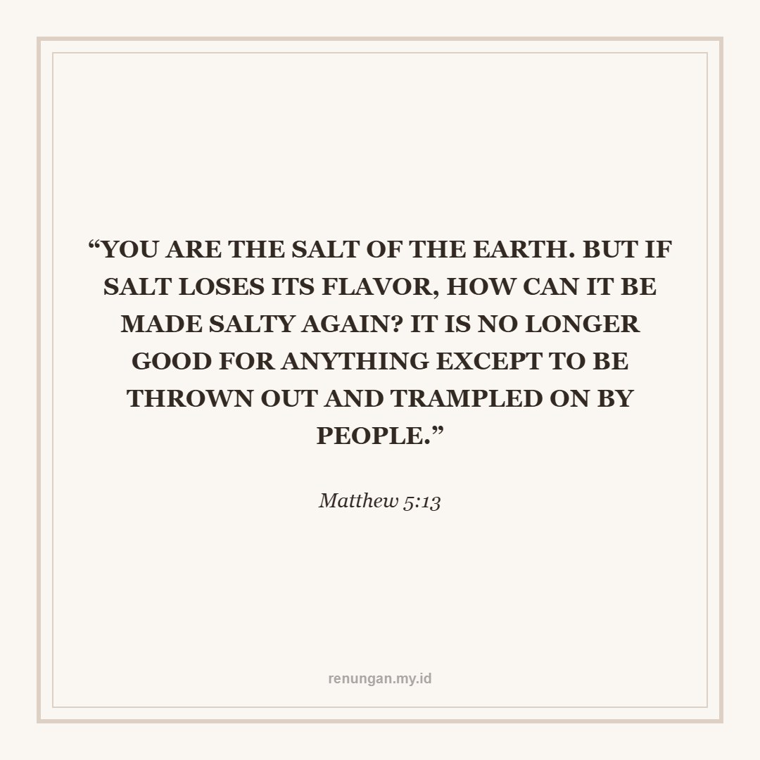 BECOMING SALT