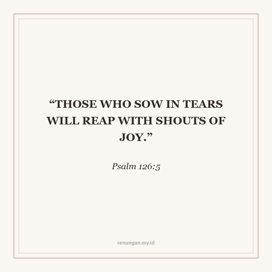 SOWING IN TEARS