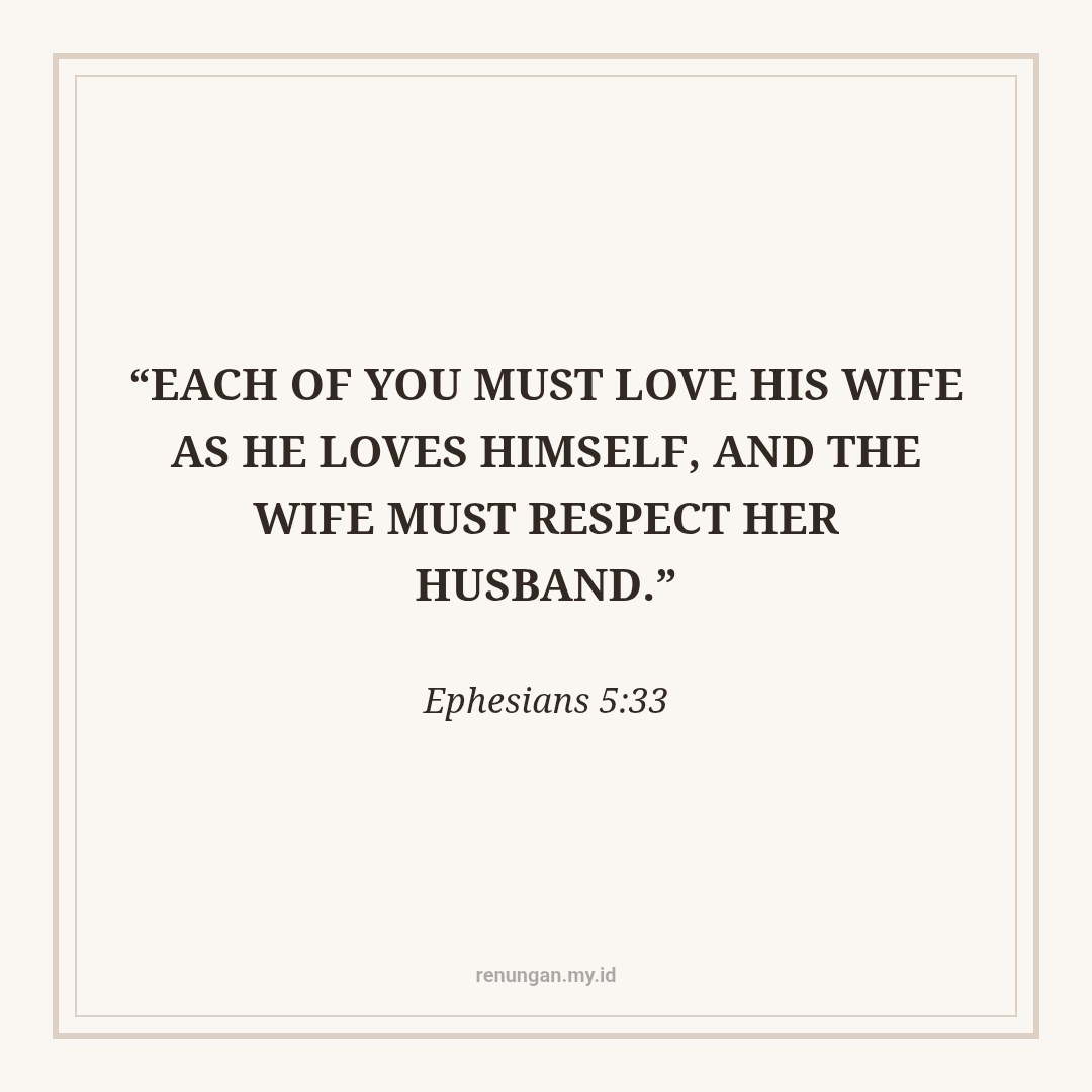 THE WIFE'S CALLING: RESPECT THAT SUSTAINS
