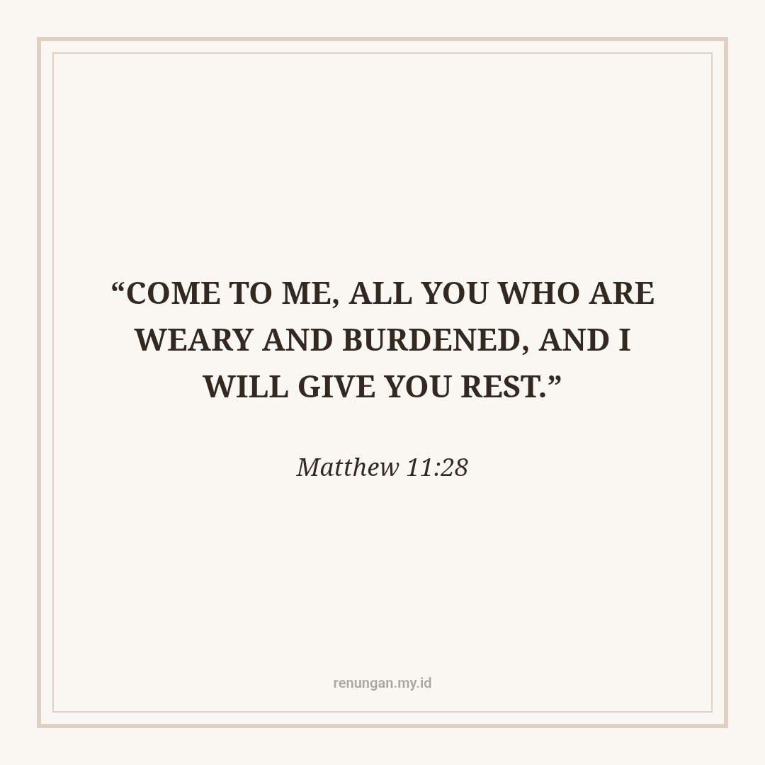 RESTORING THE WEARY SOUL IN THE SABBATH REST