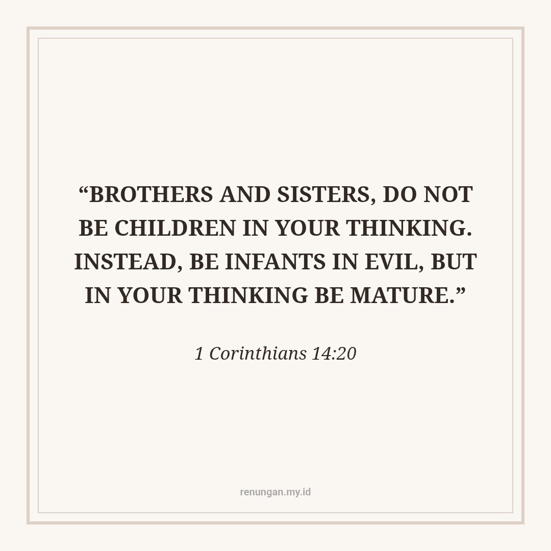 GROWING UP IN CHRIST