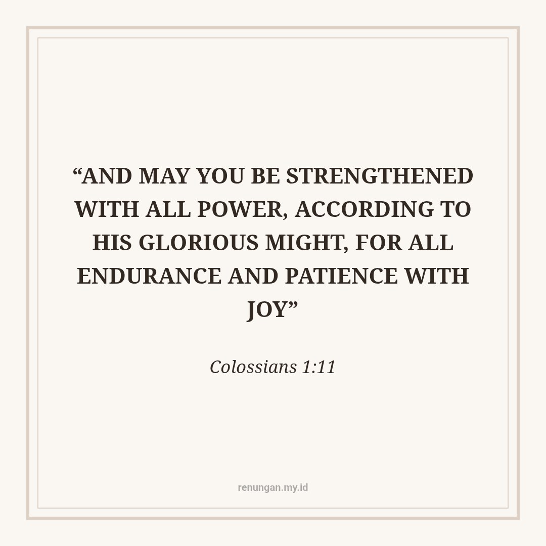 PATIENCE BEGETS A BEAUTIFUL BLESSING