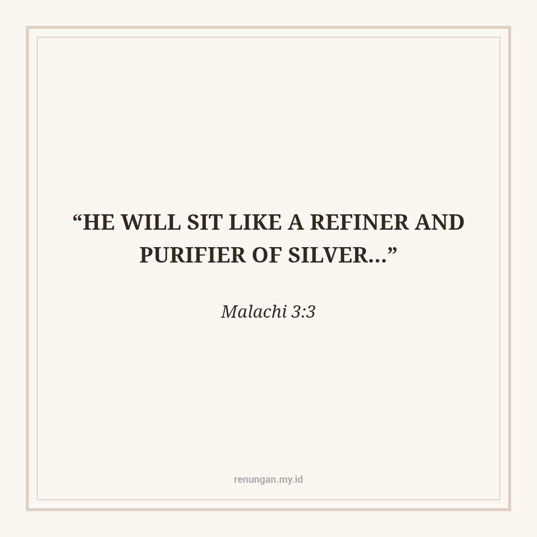 DO NOT GIVE UP IN THE MIDDLE OF THE REFINING PROCESS