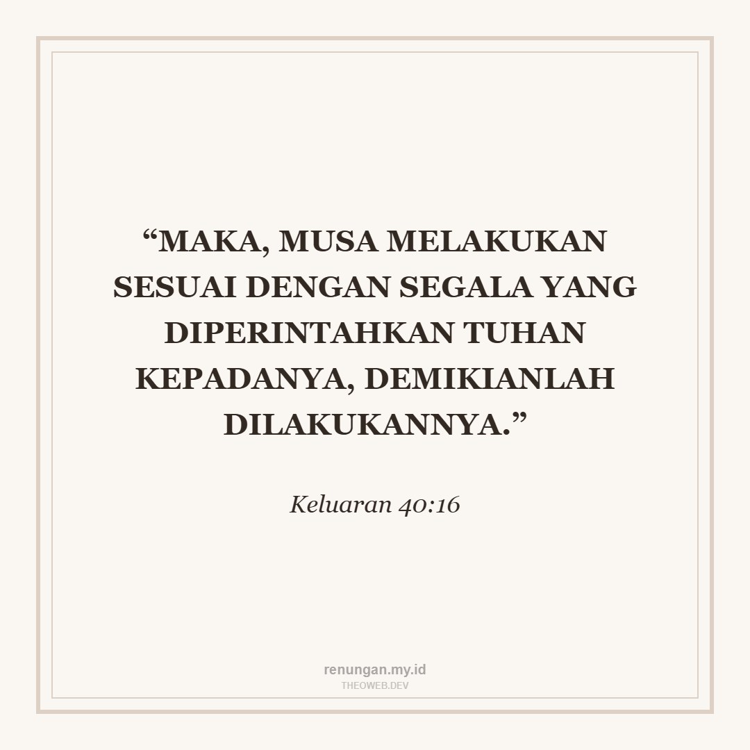 MENYELESAIKAN APA YANG DIMULAI