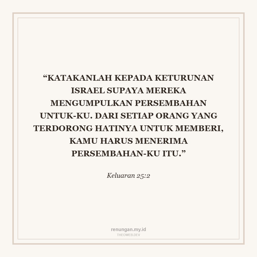 MEMBERI DARI KERINDUAN HATI