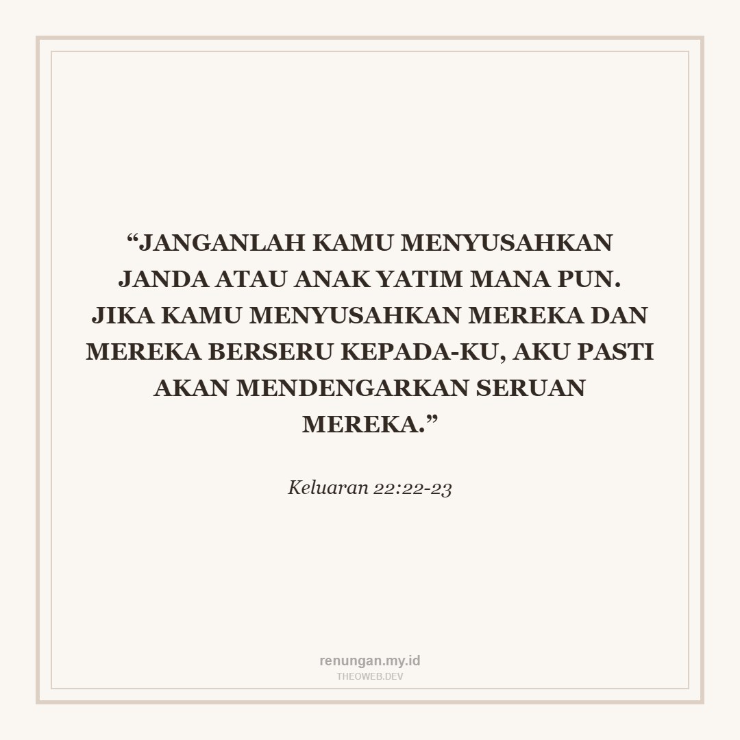 KEADILAN DAN BELAS KASIH ALLAH