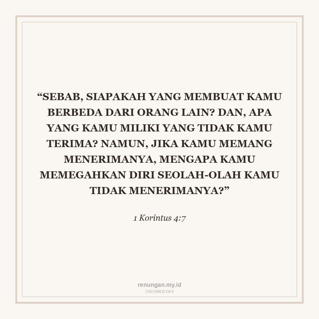 MENGAPA HARUS MEMEGAHKAN DIRI