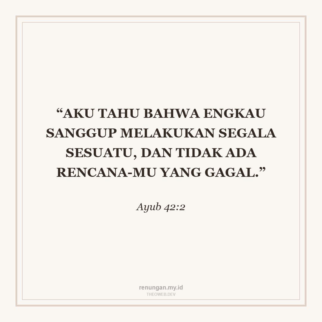 DIA TAK PERNAH GAGAL