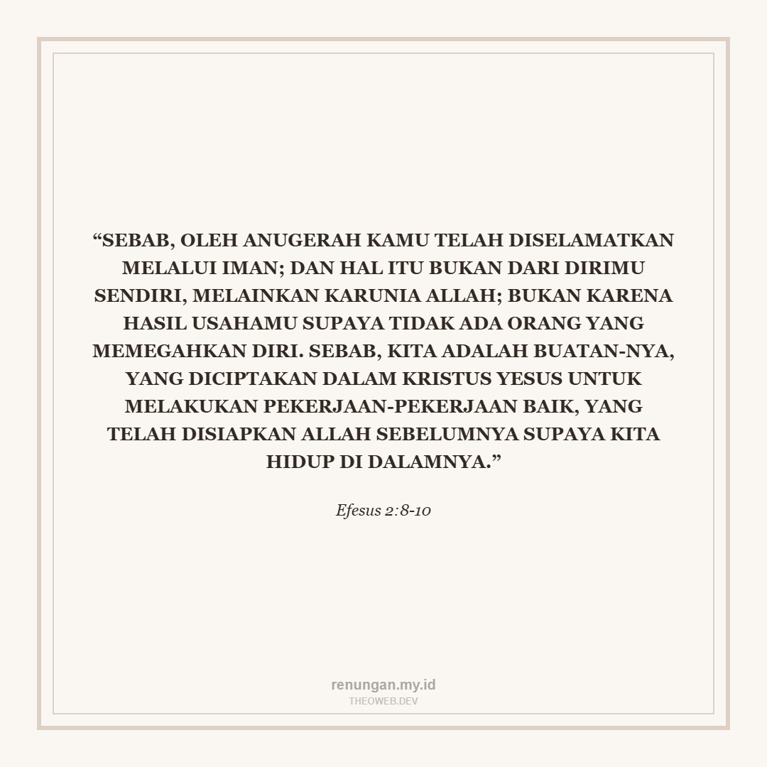 DILAMPAUI ANUGERAH UNTUK BERKARYA