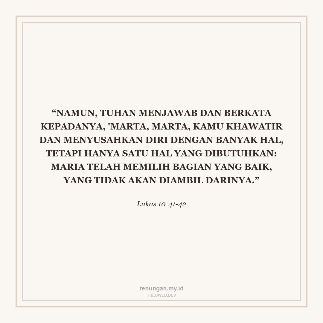 MENGEJAR HATI BUKAN KESIBUKAN