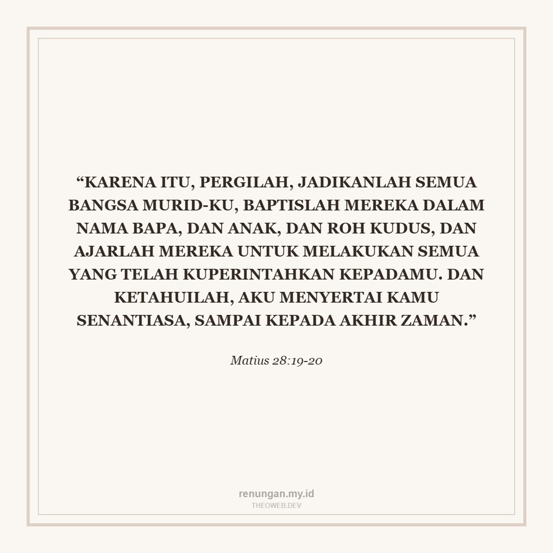 MENJADI MURID DAN MEMURIDKAN