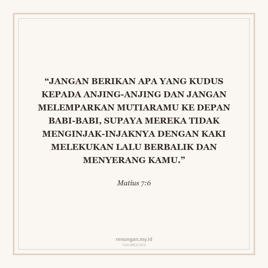 HIKMAT DALAM MEMBAGIKAN KEBENARAN