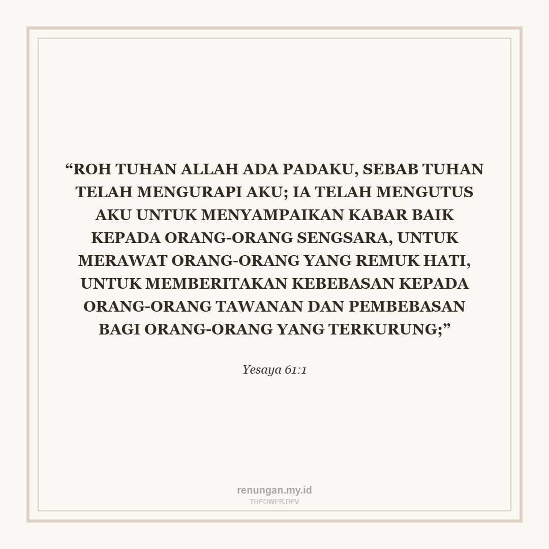 SENDIRI DI TENGAH KERAMAIAN