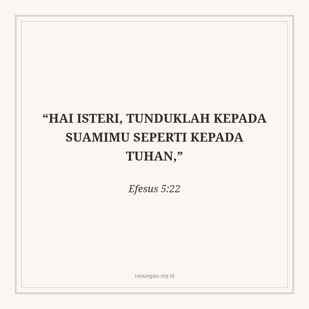 TUNDUK DALAM KASIH KRISTUS