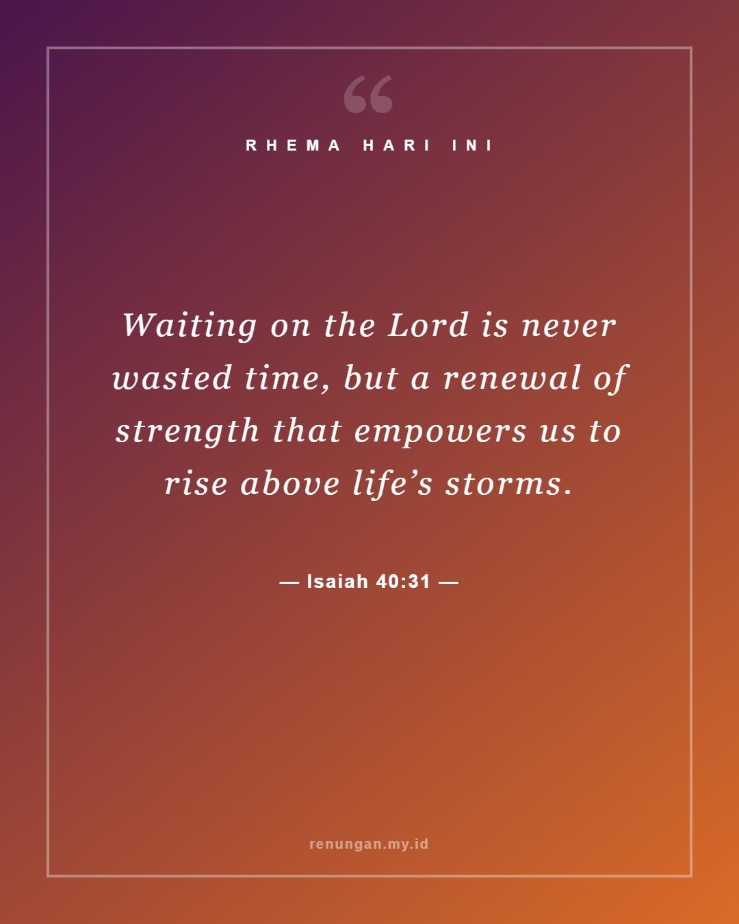 Isaiah 40:31