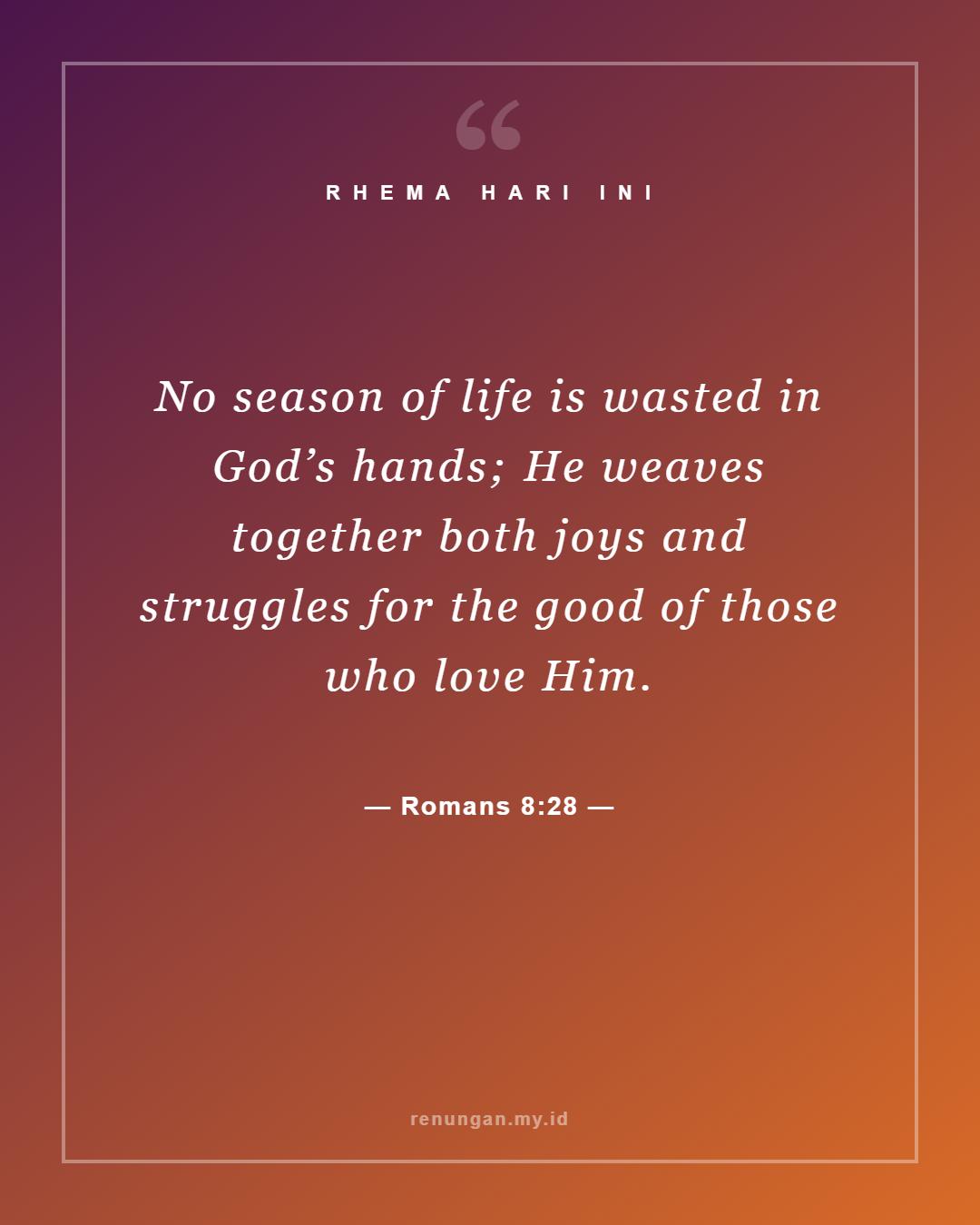 Romans 8:28
