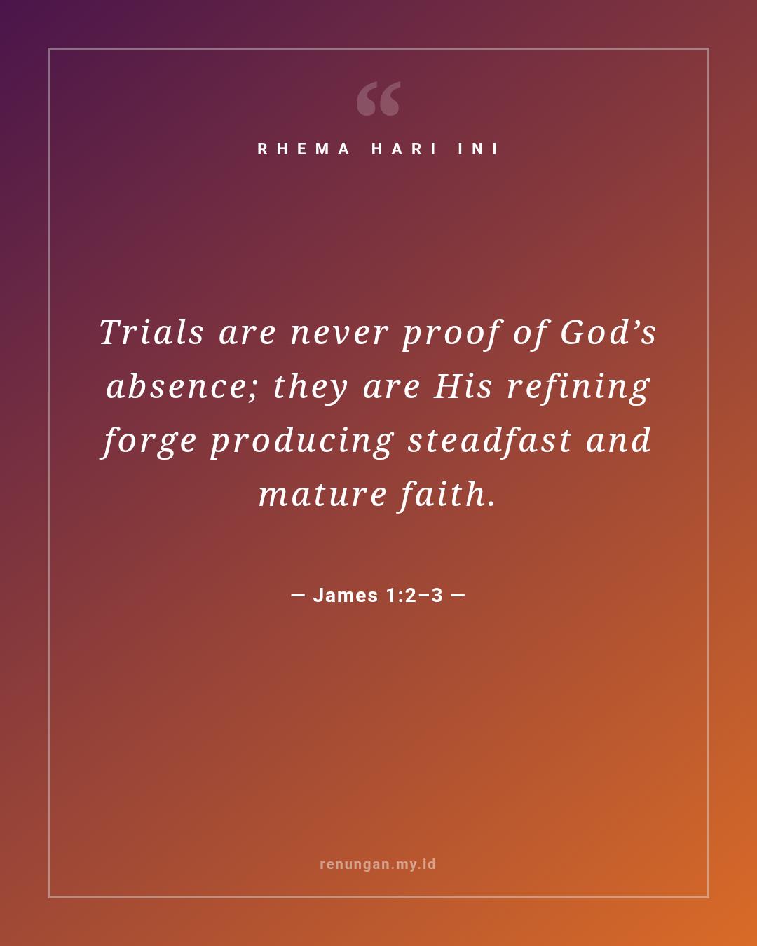 James 1:2–3