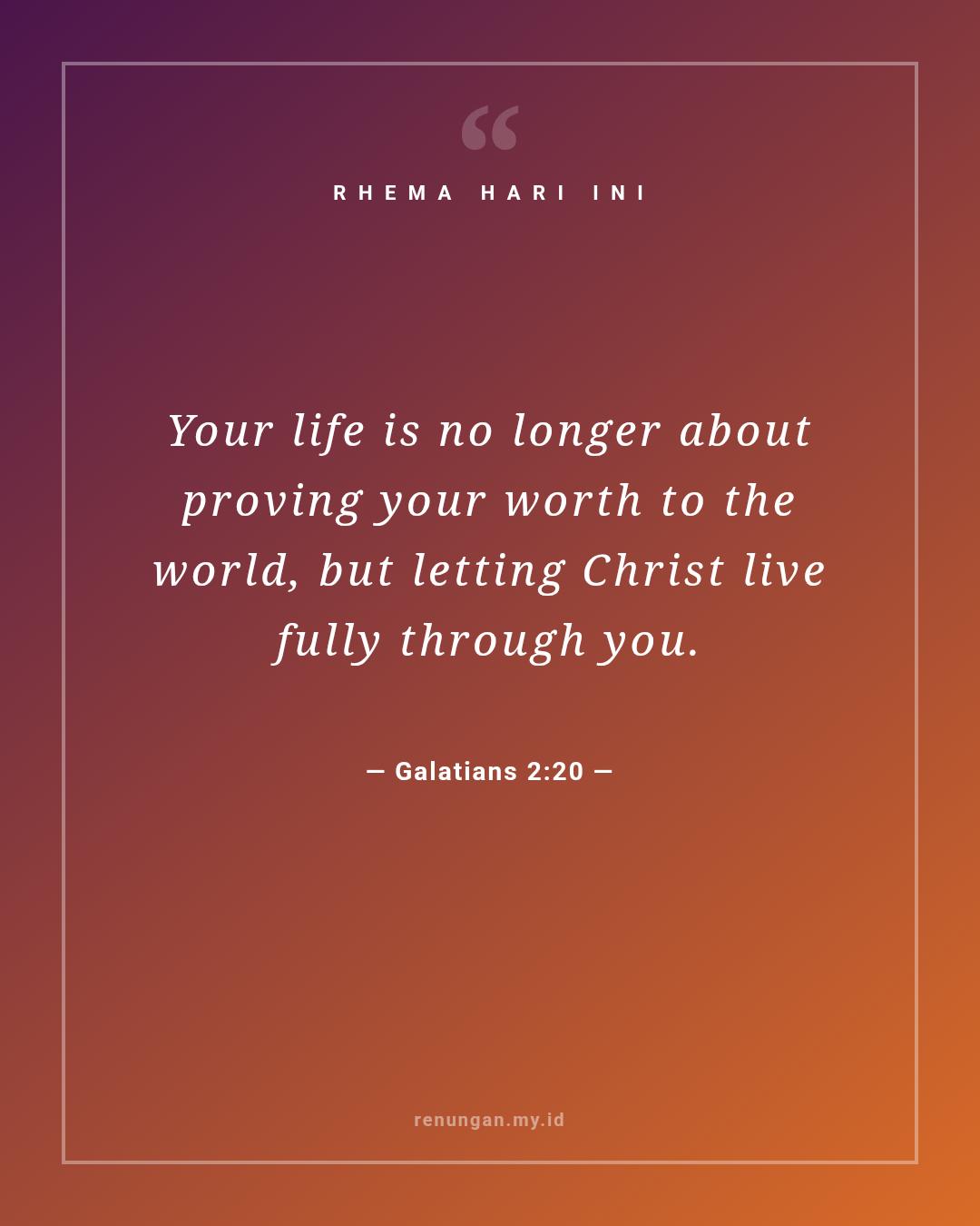 Galatians 2:20