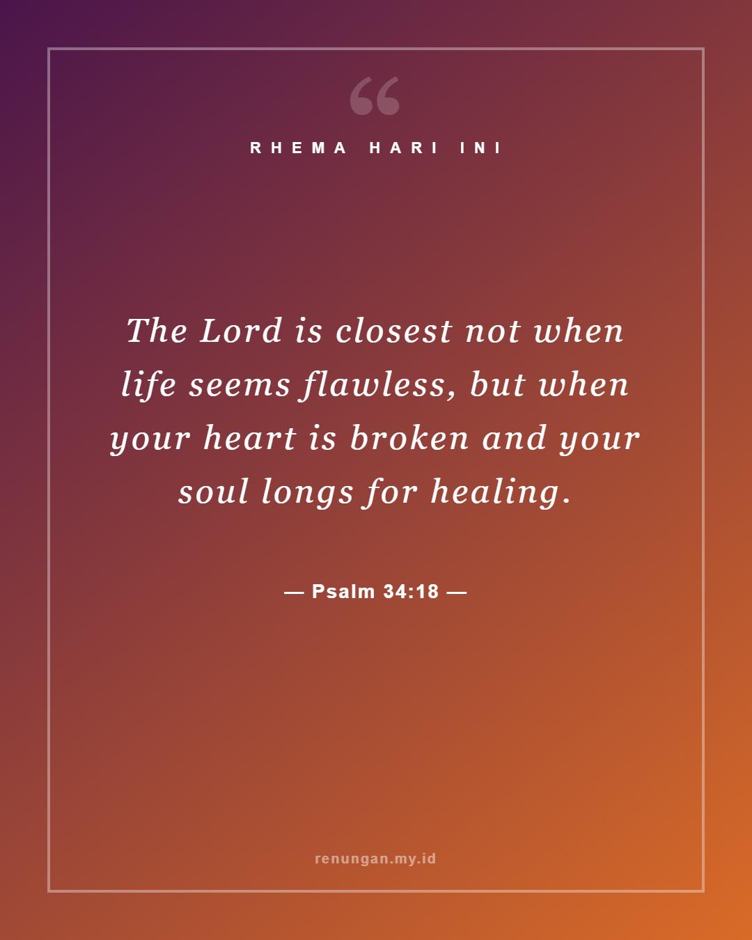 Psalm 34:18