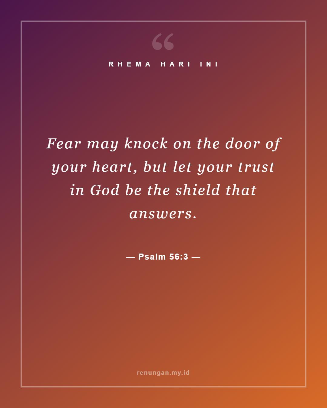 Psalm 56:3