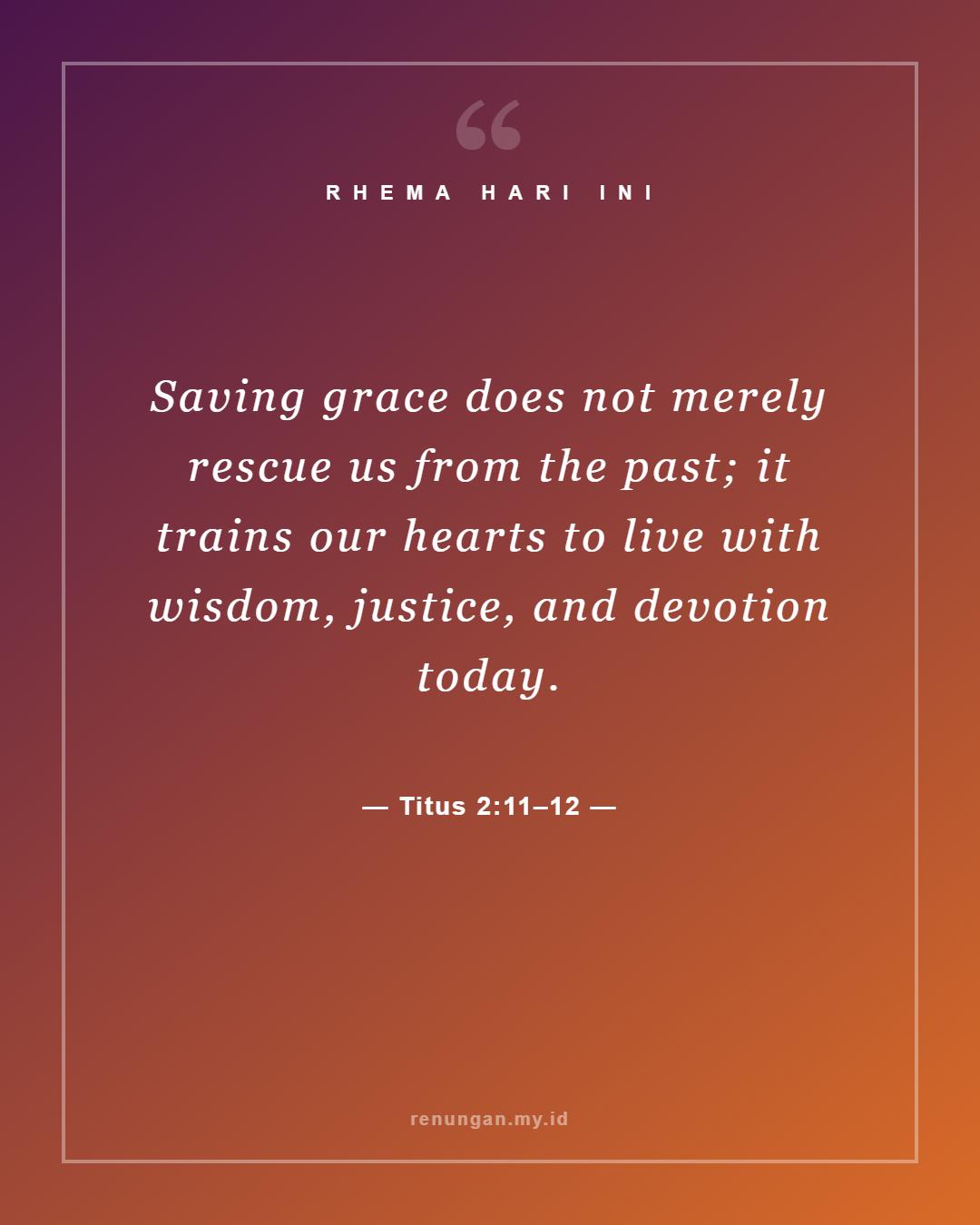 Titus 2:11–12