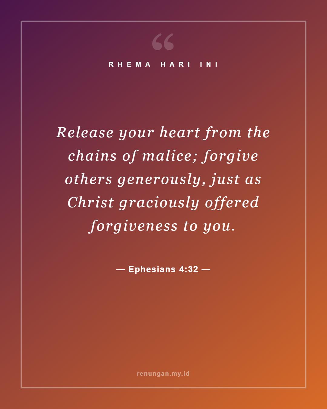 Ephesians 4:32