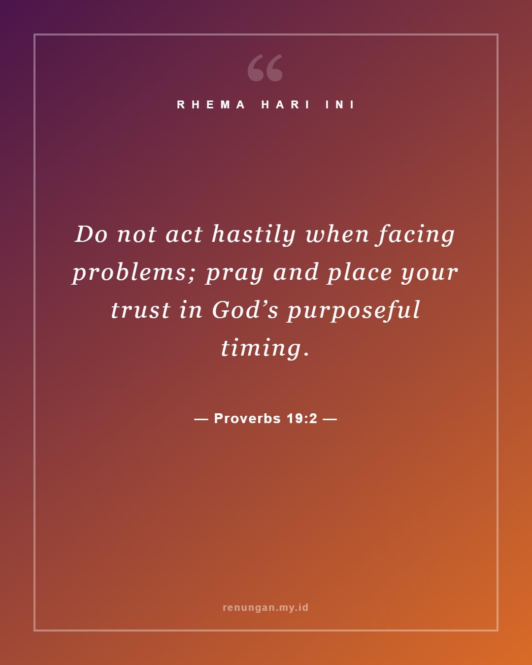 Proverbs 19:2