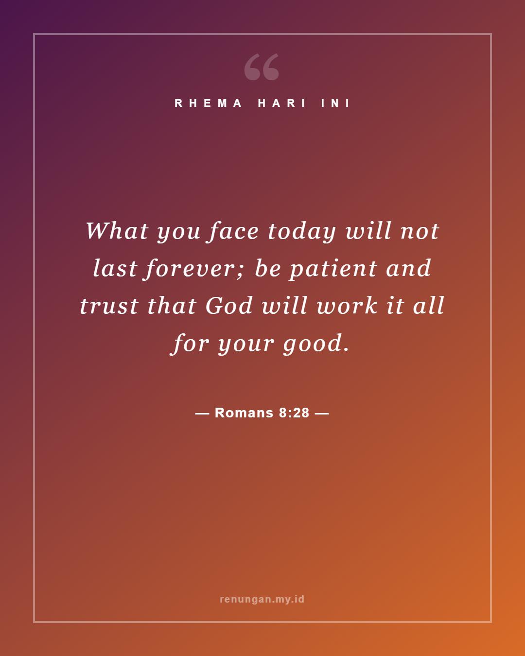Romans 8:28