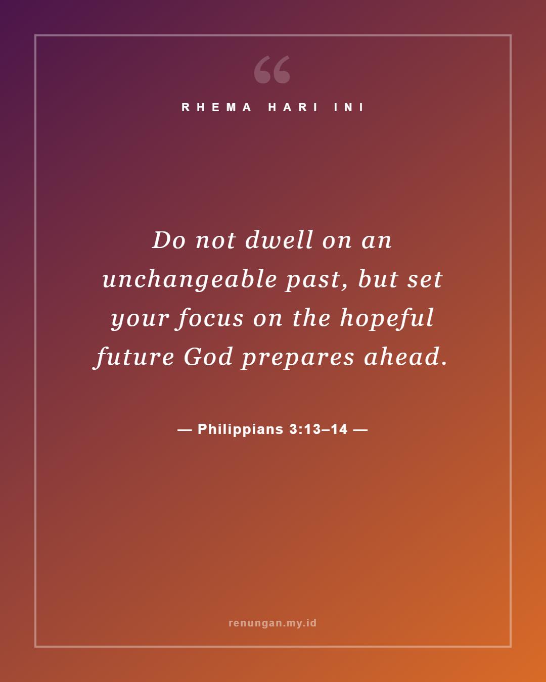 Philippians 3:13–14