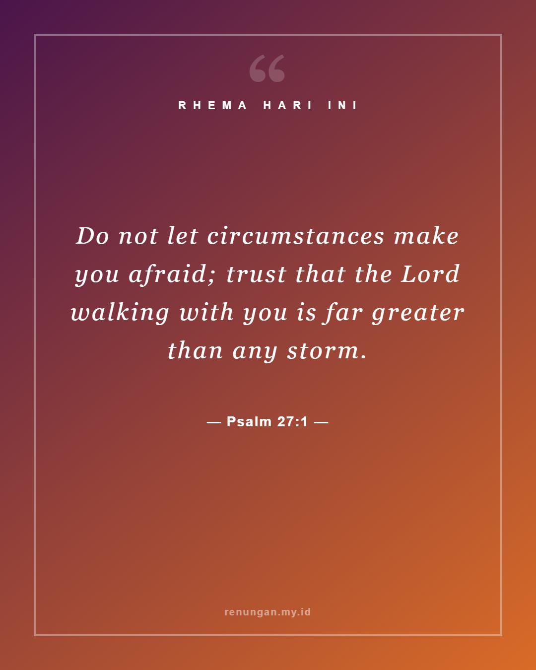 Psalm 27:1