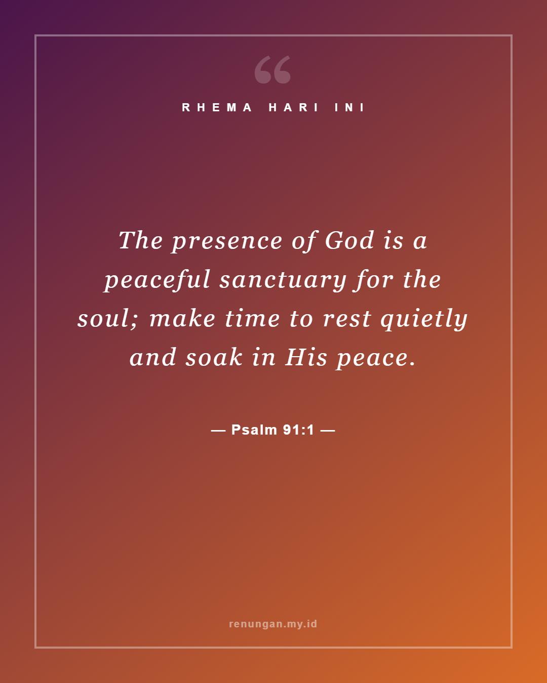 Psalm 91:1