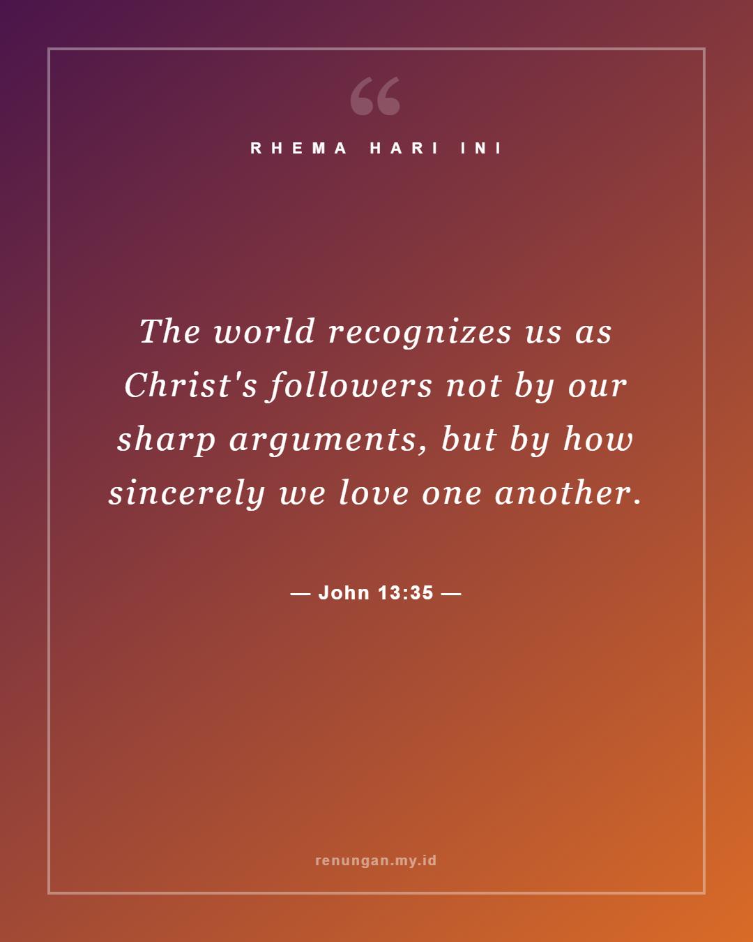 John 13:35