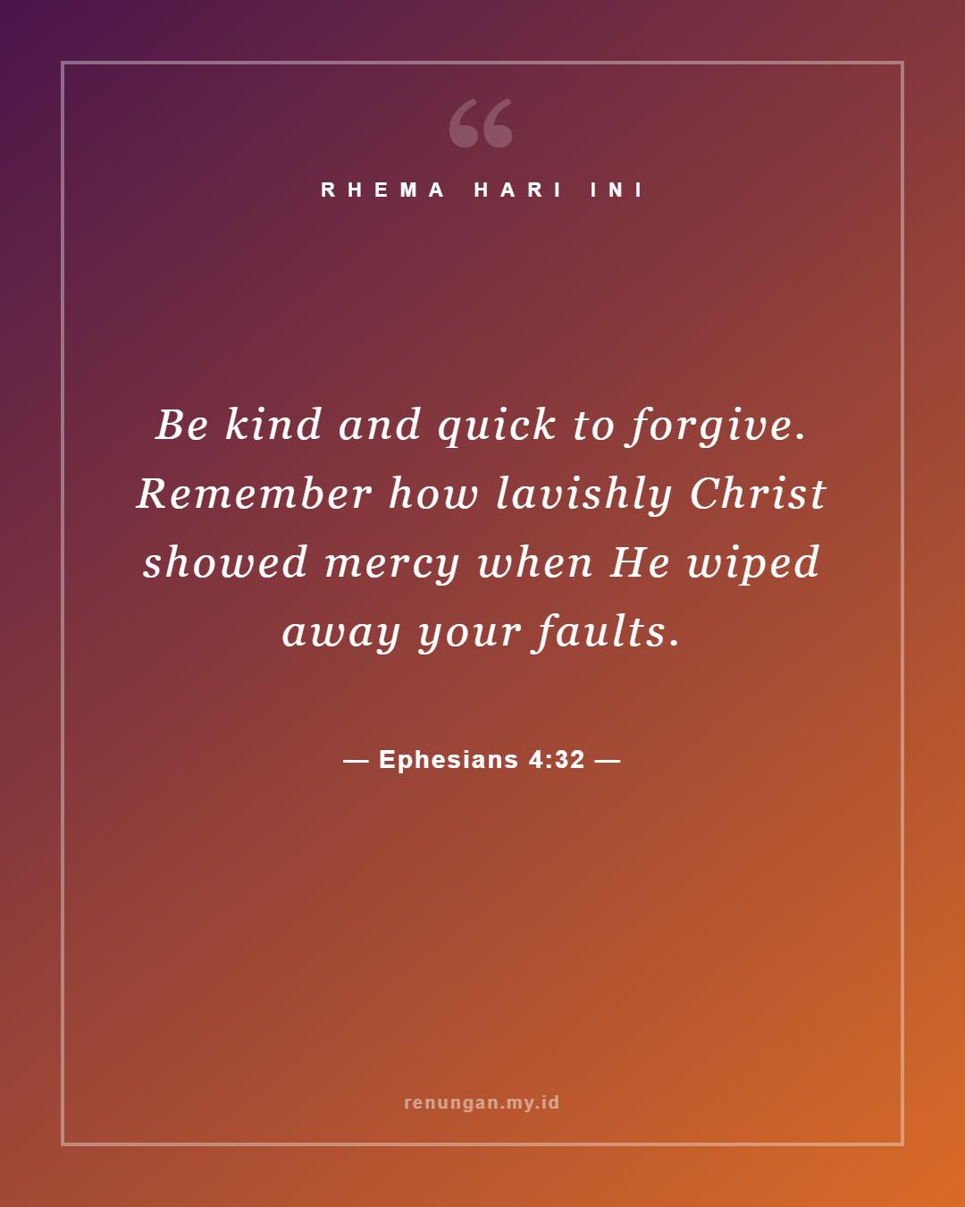 Ephesians 4:32