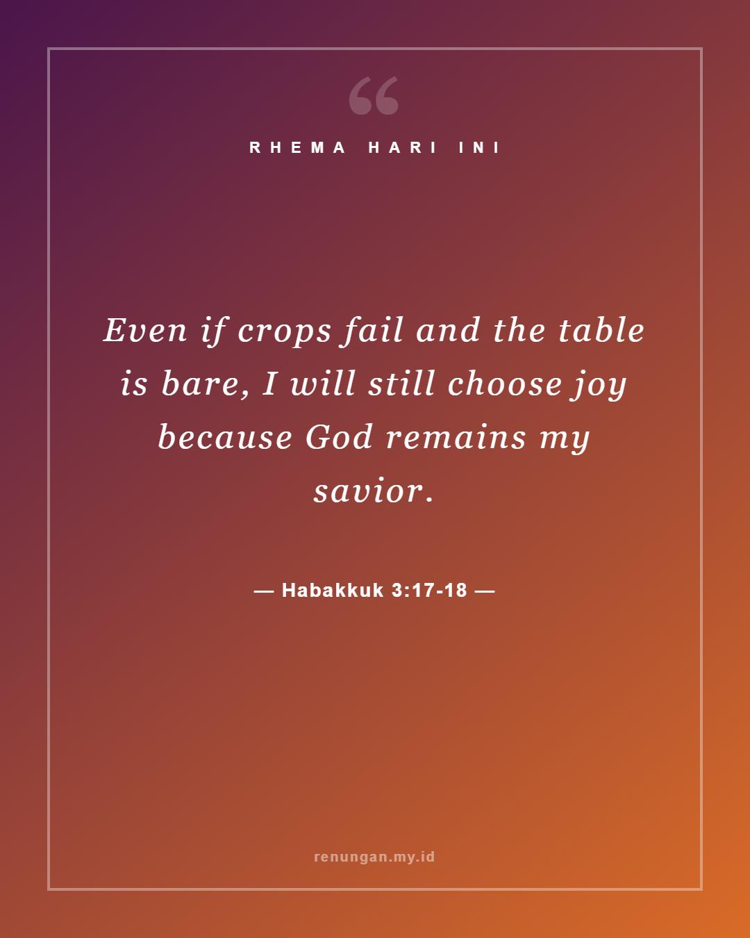 Habakkuk 3:17-18