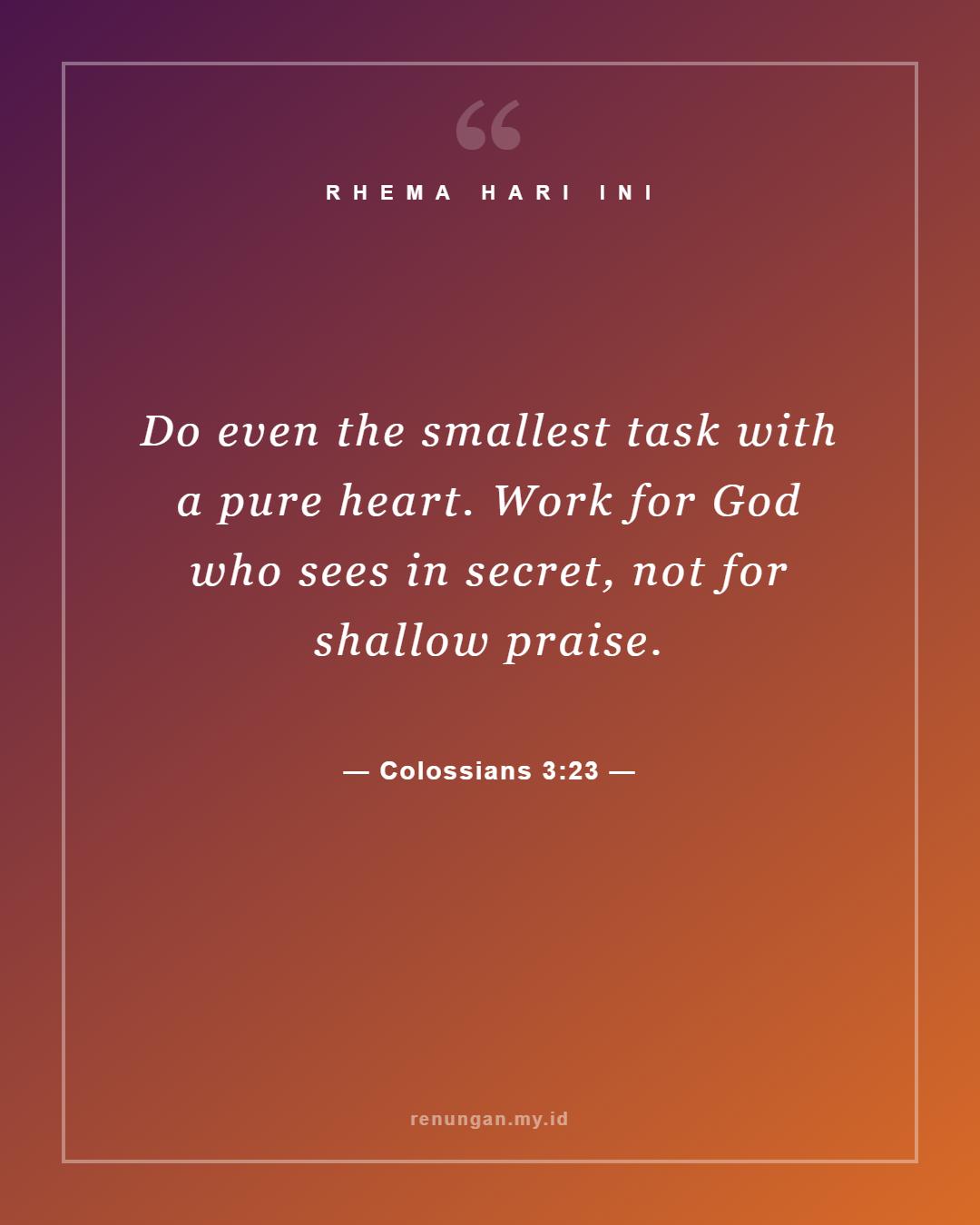Colossians 3:23