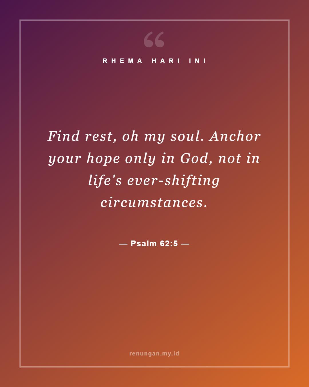 Psalm 62:5